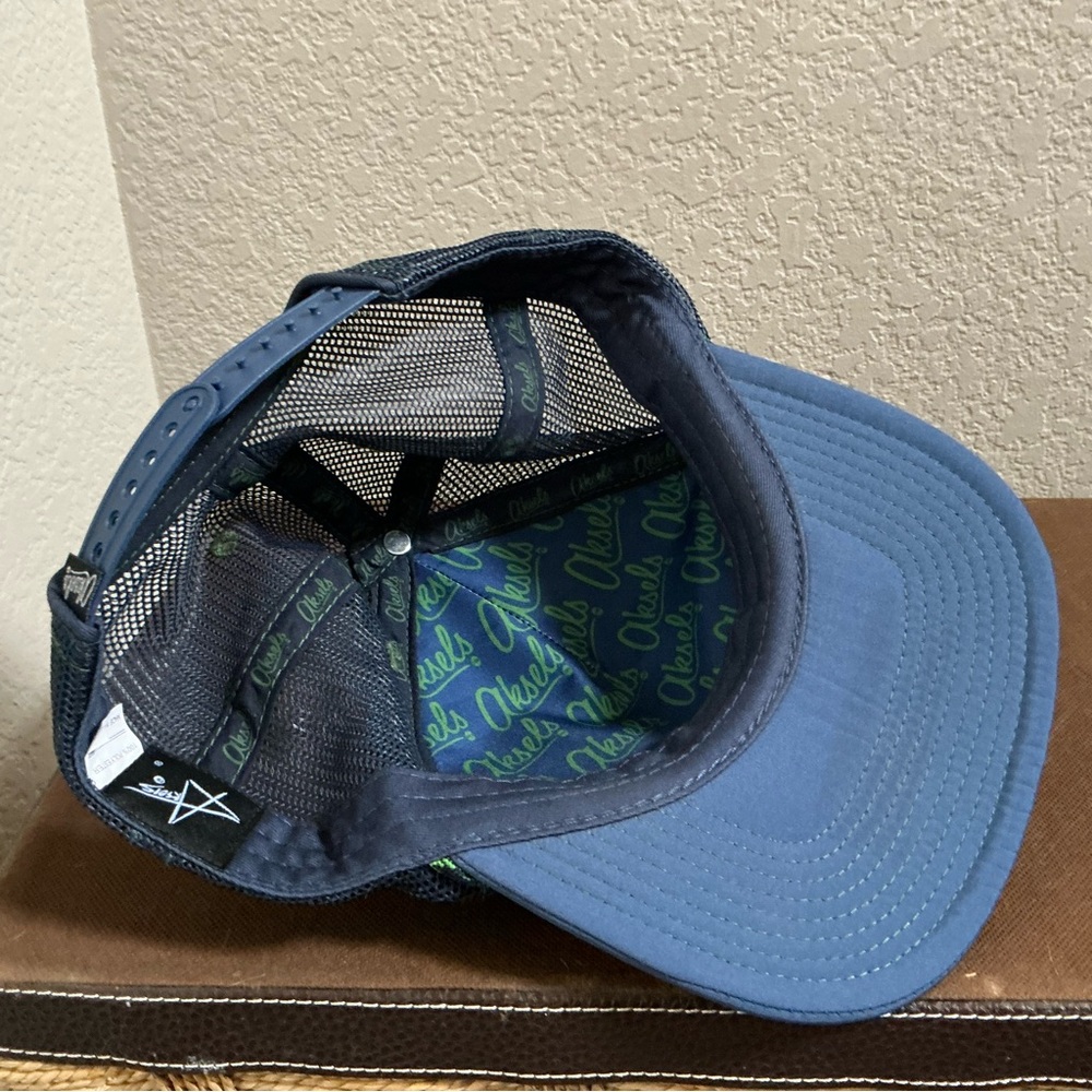 AKSELS SUMMER FOREST FOAM ROPE SNAPBACK HAT - Picture 6 of 6
